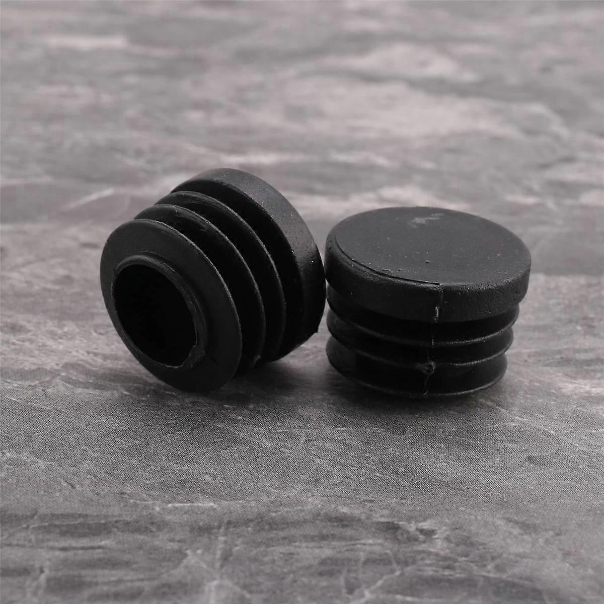 24Pack Chair Table Legs Plug 22mm Diameter Round Plastic Cover Thread Inserted Tube to Protect The