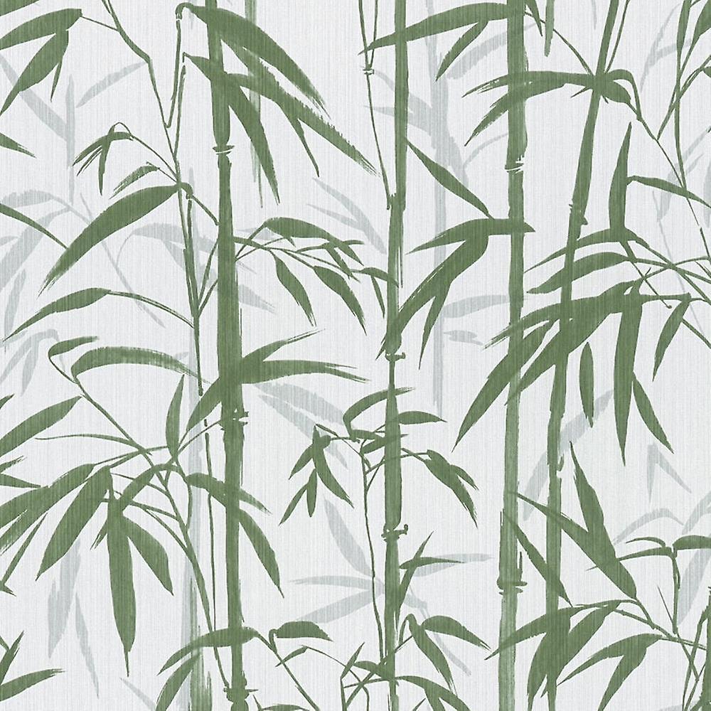 AS Creation Green Bamboo Wallpaper