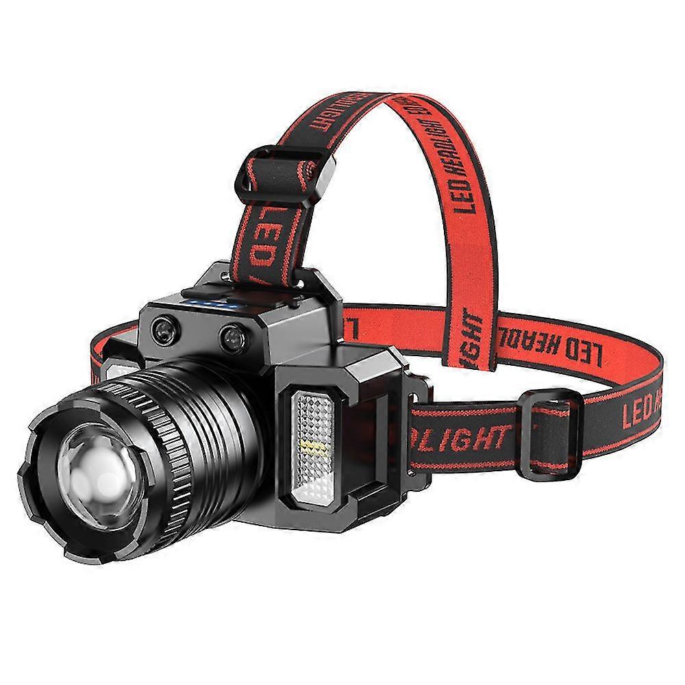 Head Light For Adults, Adjustable Angle Headlight Flashlight  Headlight For Fishing