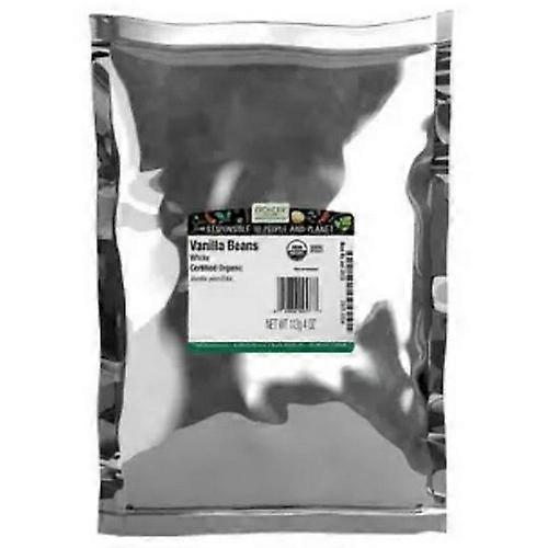 Frontier Coop Organic Whole Bourbon Vanilla Beans ,4 Oz