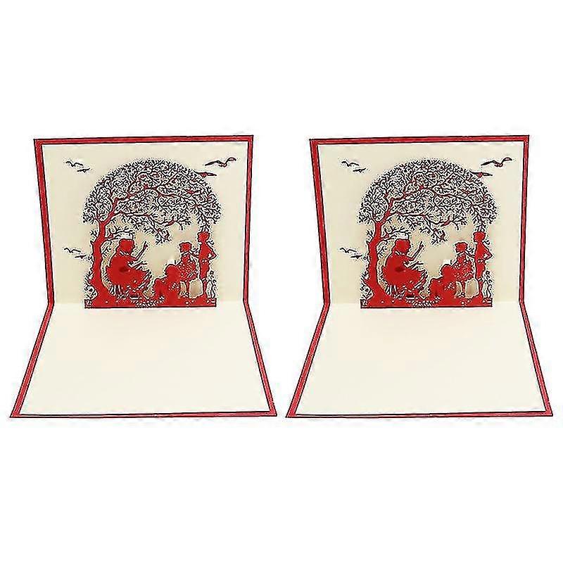 2pcs Lehrertag Karten