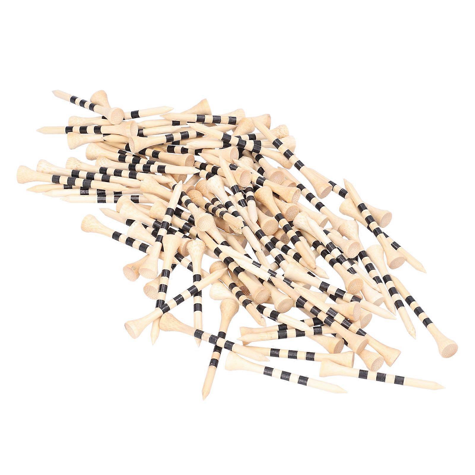 تي شيرت جولف محمول من الخيزران خفيف الوزن مع علامة شريطية سوداء - قوي ومتين