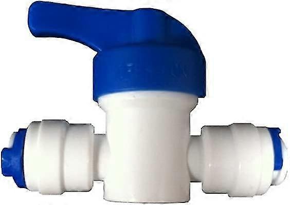 1/4" Inline Shut Off Valve For Refrigerator/freezer/reverse Osmosis Filter System
