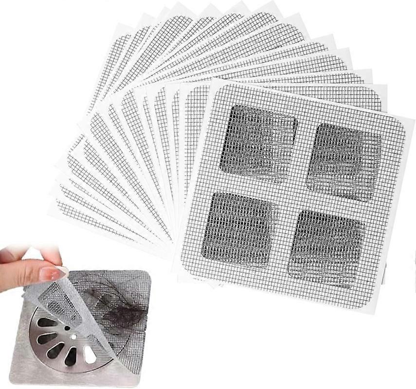 50Pack, Disposable Shower Drain Hair Catcher