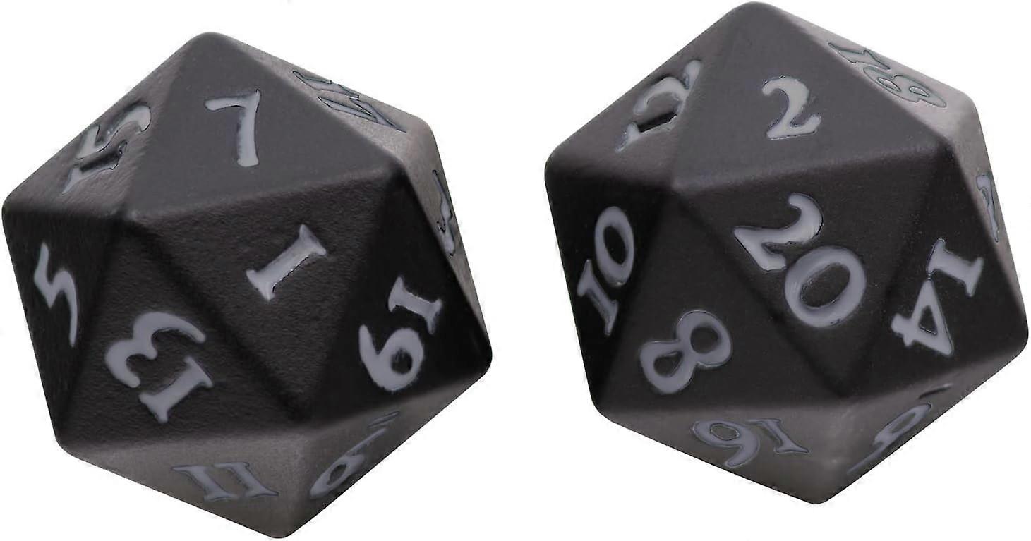 Vivid Heavy Metal Dice Black