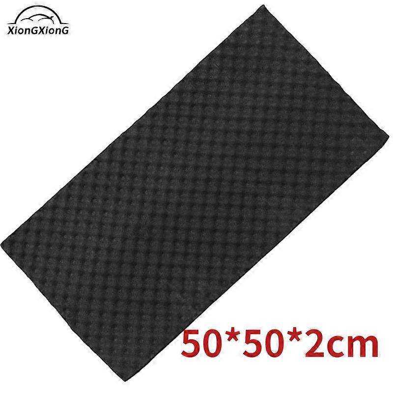 Car polymers of car, cover insulation, water-resistant engine firewall, thermal foam, cotton sticker, 50x50x2cm