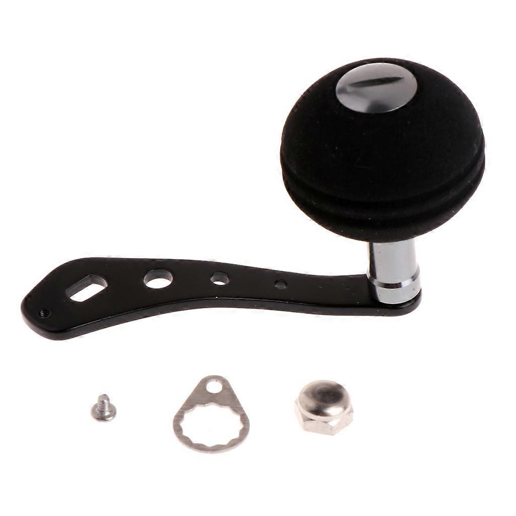 Fishing Handle Reel Single Knob Replacement Baitcasting Accessory Aluminum Alloy