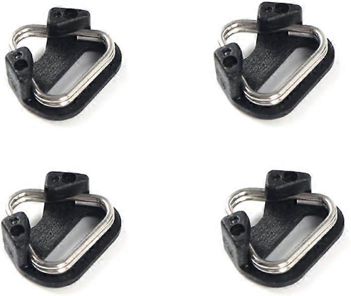 Protector Cover Pad + Stainless Steel Ring Camera Strap Triangle Hook Split Ring for Fujifilm Nikon Canon Sony (2 Pack)