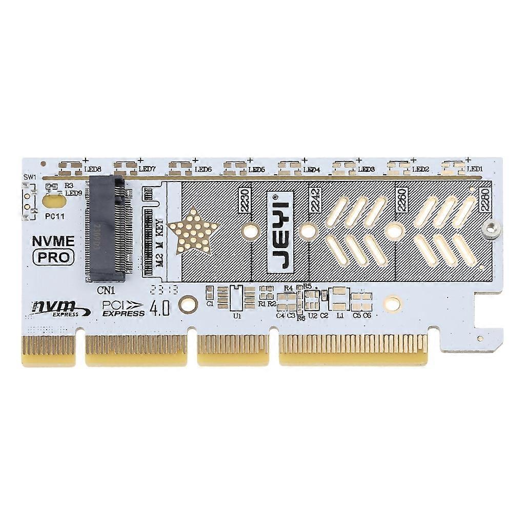 M.2 til PCIe-adapter PCIe 4.0 x16 NVMe SSD PCIe-adapter M.2 SSD-adapter til Win