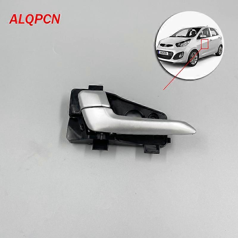 Maniglia interna porta grigio argento per kia picanto 2011-2016