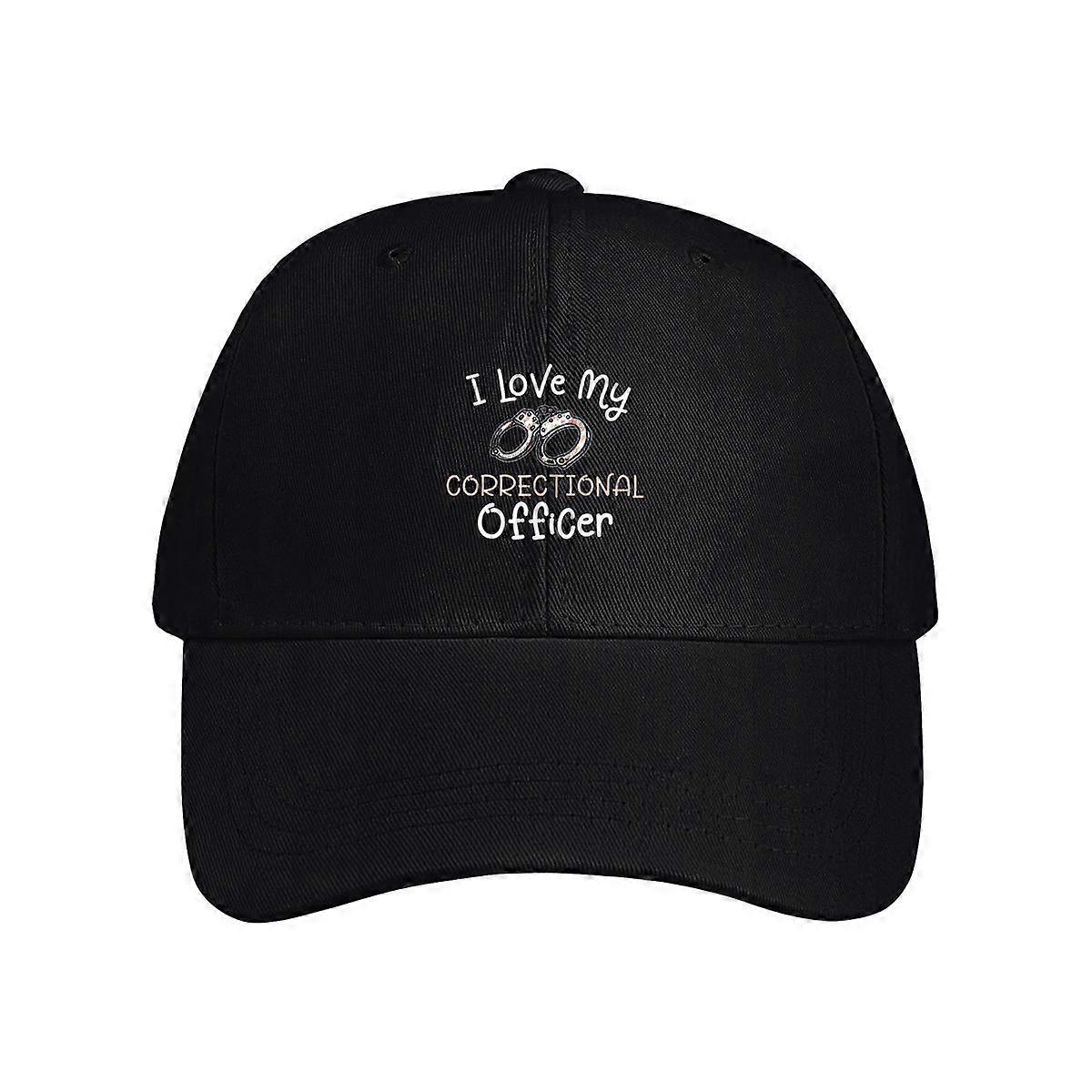 I Love My Correctional Officer Baseball Cap