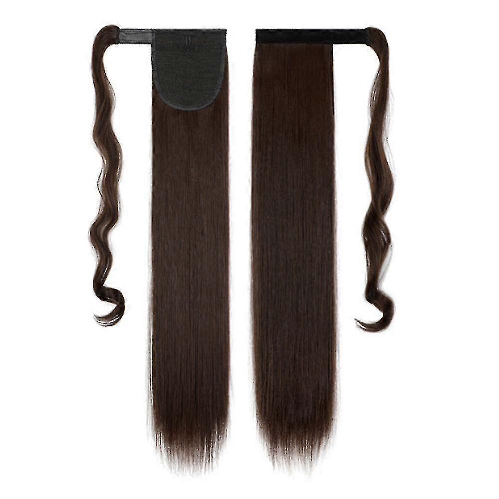 Clip In Ponytail Lengthening Hair Clips Long Straight Ponytail Ponytail Lengthening Clips Clip In 90s Style Retro Flip Ponytail Straight Synthetic Wig