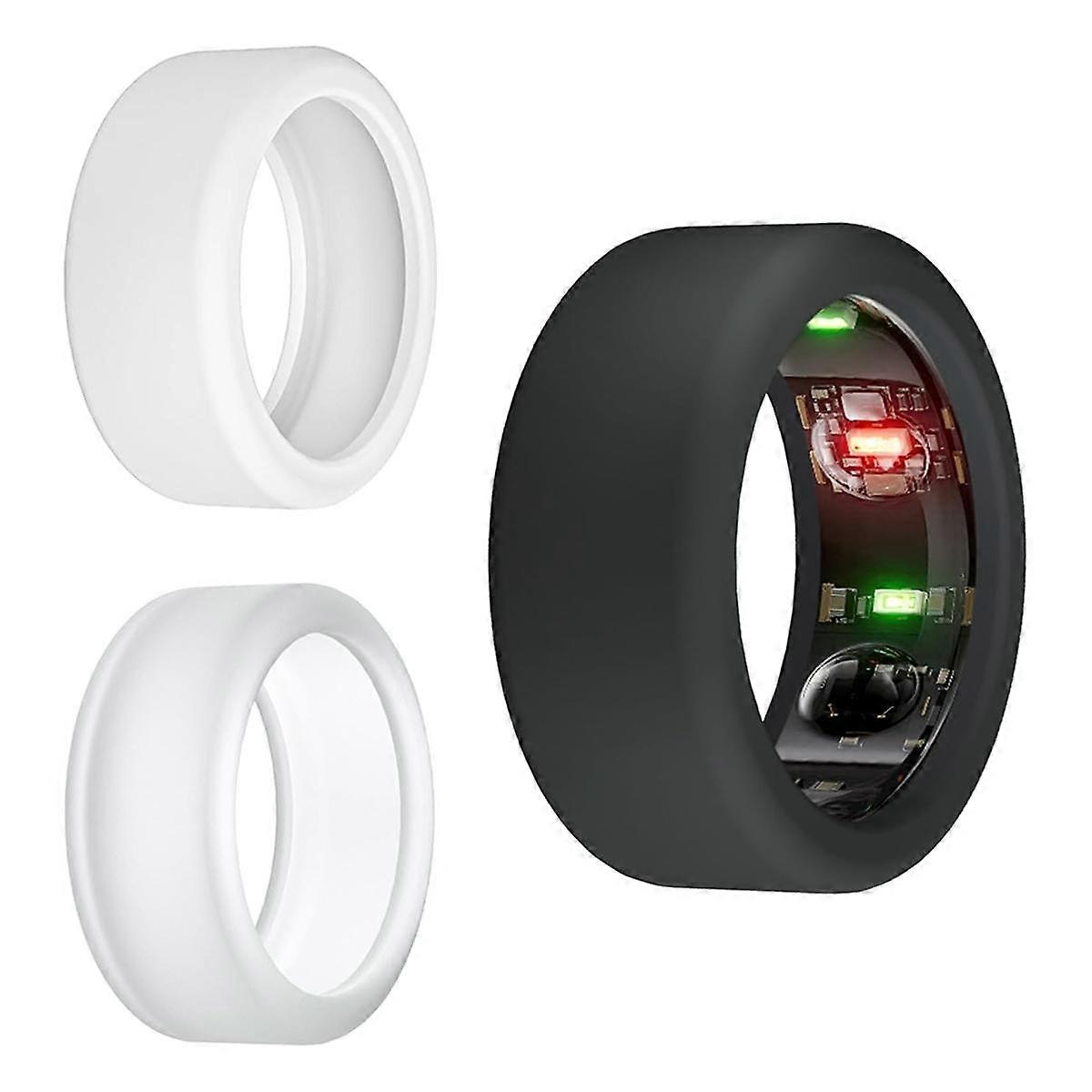Ring Protector Compatible with for -Ring Gen3, Elastic Silicone Ring Cover for Working Out,3Pcs S