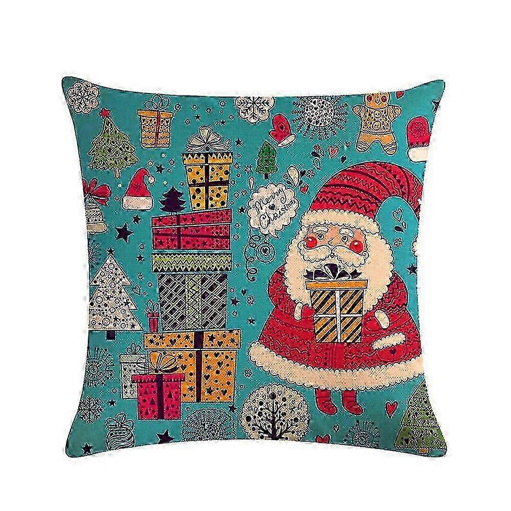 Santa Claus Design Decorations  Pillowcase