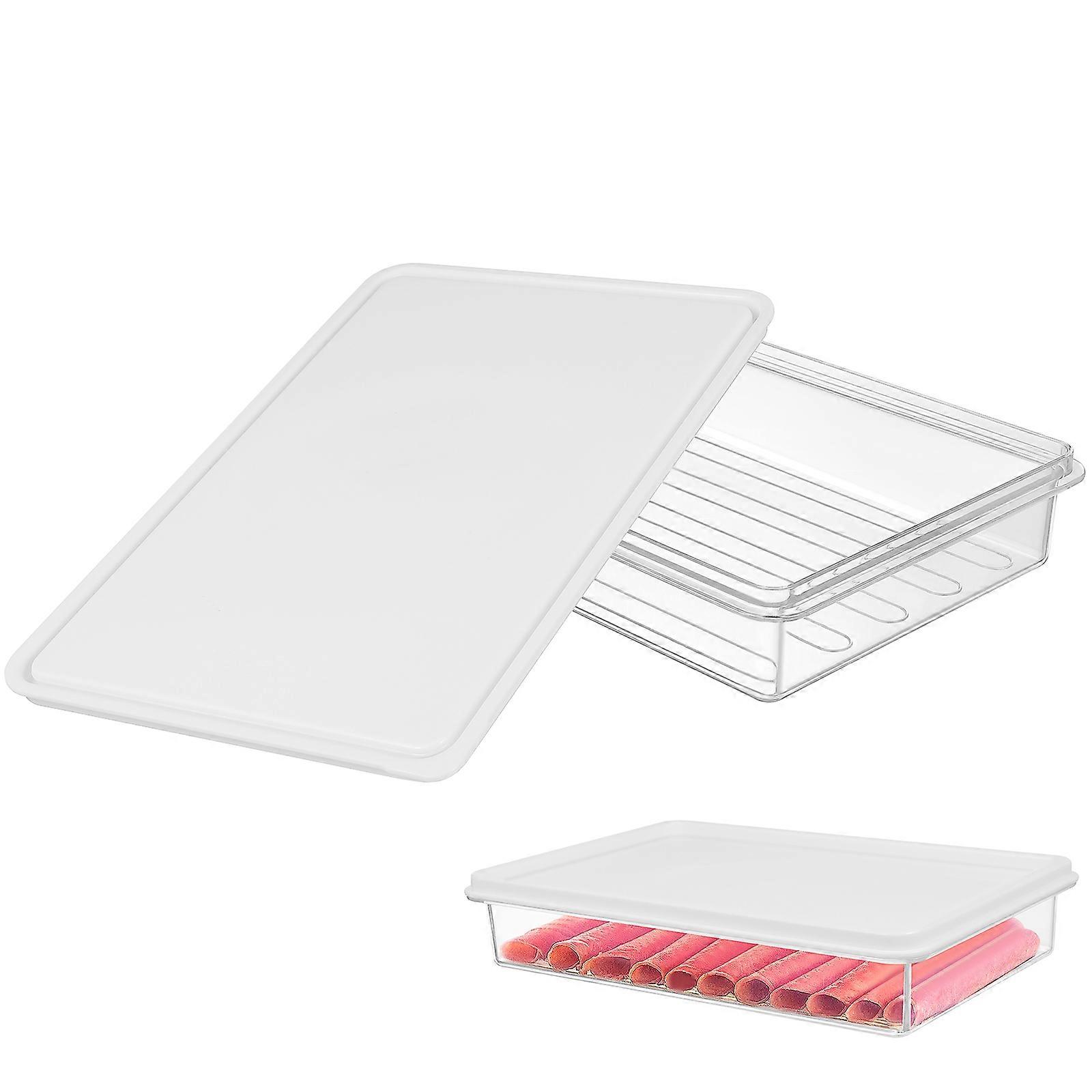 Clear Meat Storage Container Bacon Saver Bacon Container Food Storage Container for Refrigerator