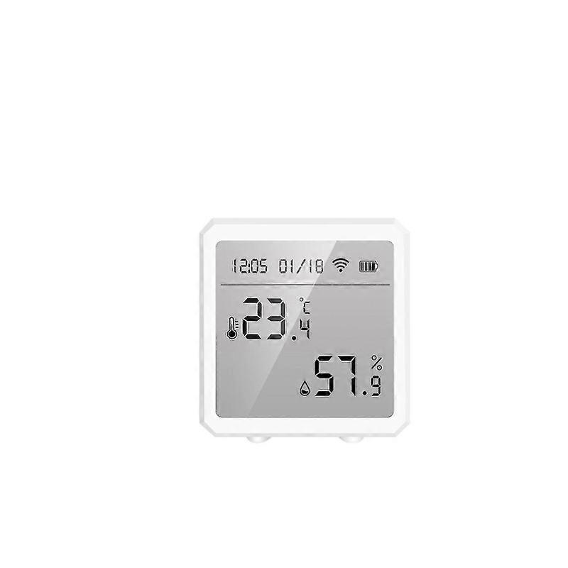 Wifi Temperature Humidity Sensor Indoor Hygrometer Thermometer Voice Control