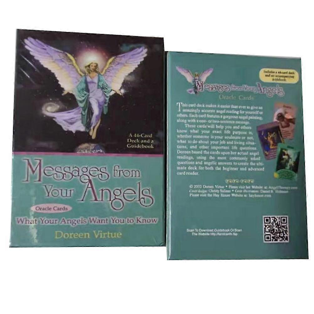 Messages From Your Angels Oracle Cards Deck Mysterious Tarot Cards Board Game