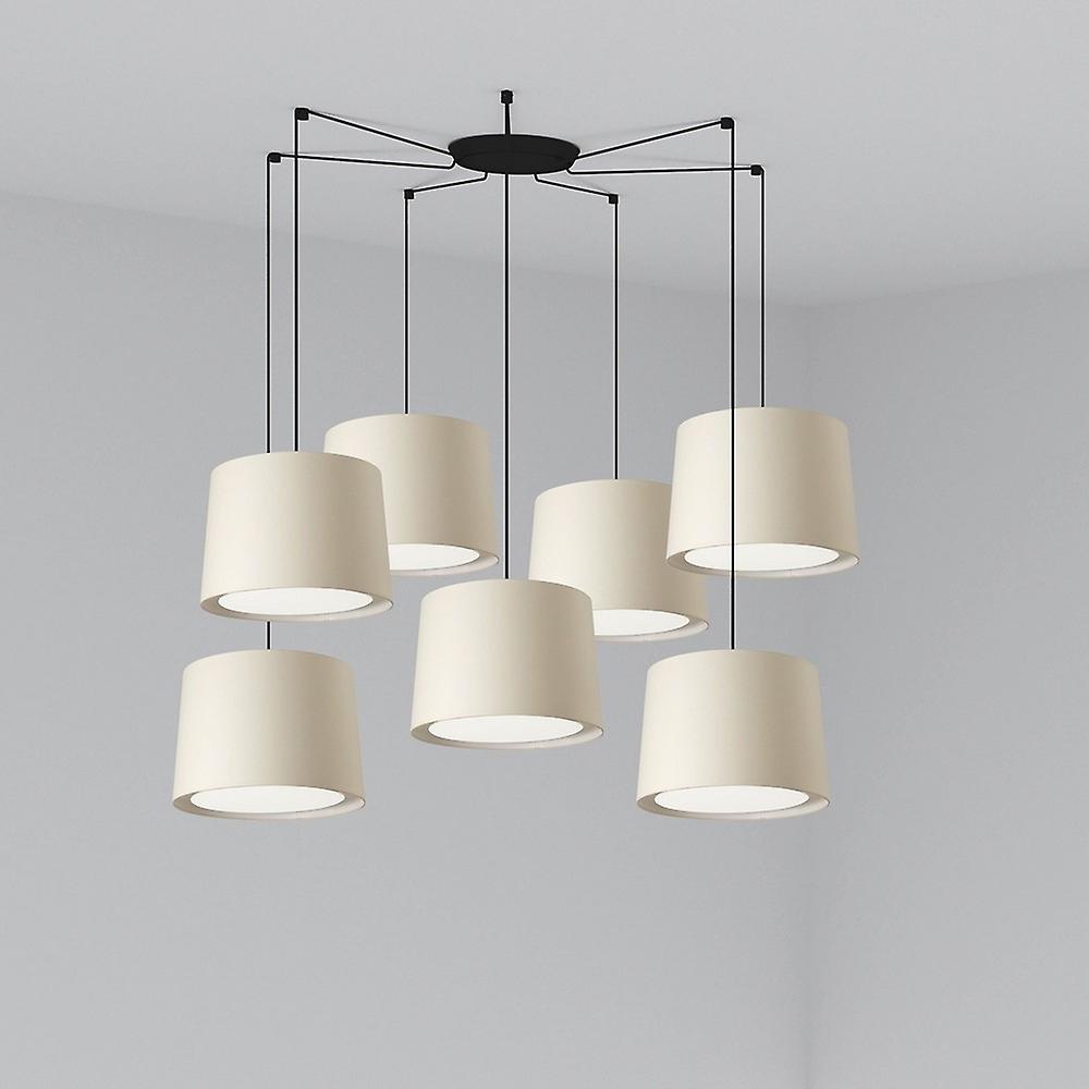 Conga Triple Cylindrical Cluster Drop Light White, E27