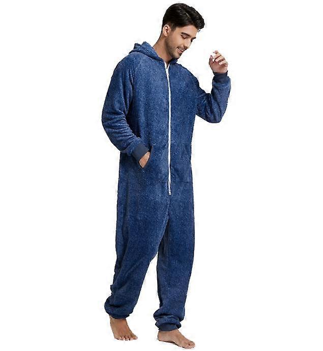 Adult Onesie Pajamas for Men, One Piece Hoodie Jumpsuit Fruugo ES