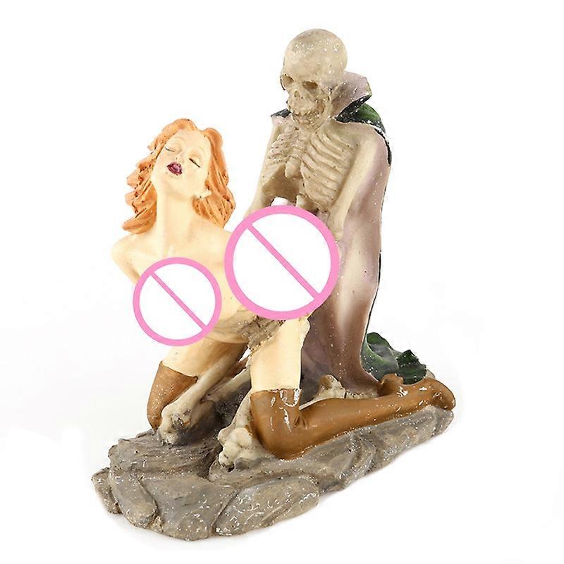アートフィギュア鮮やかなセクシーな樹脂人目を引くカップル彫刻ノベルティデスク像飾り家庭用