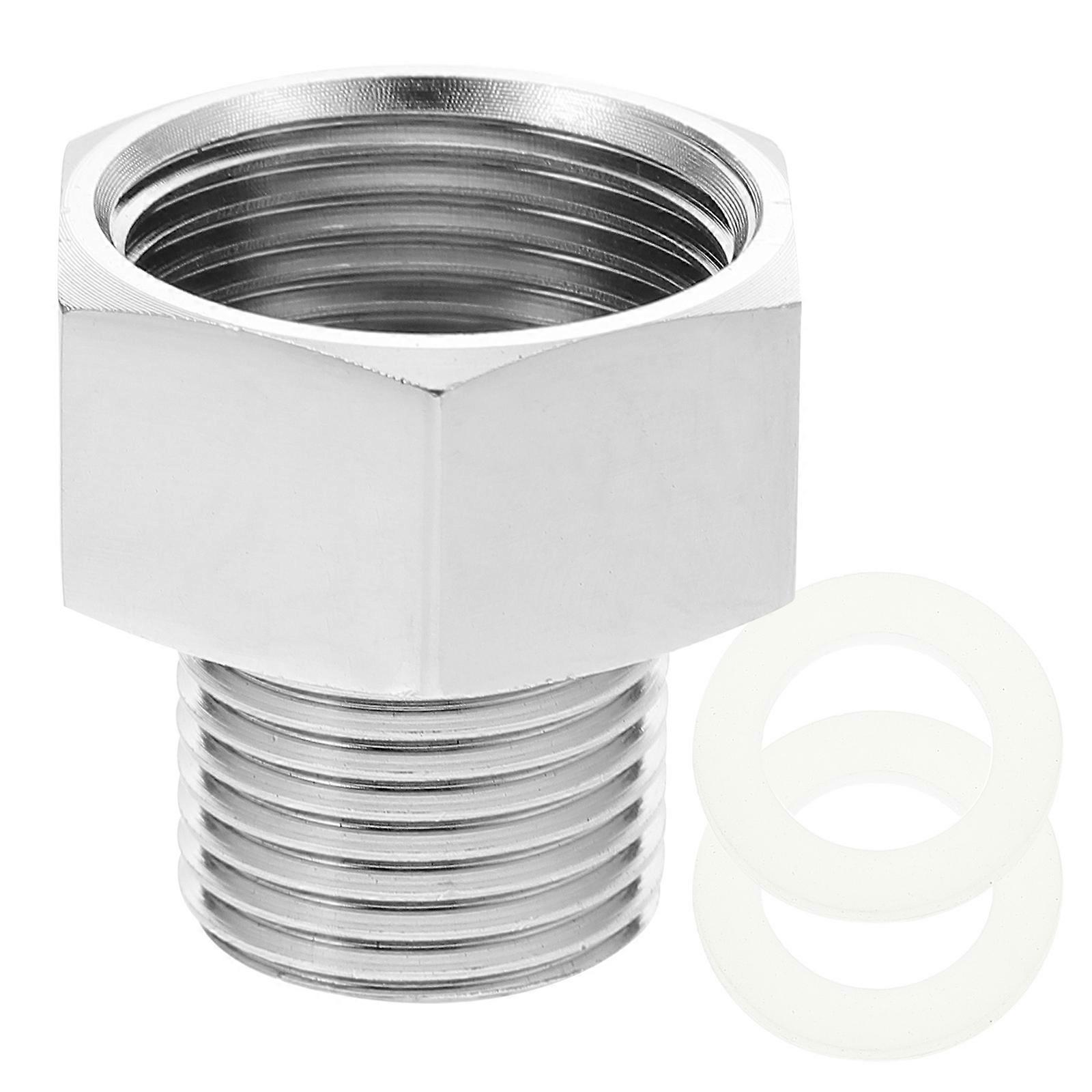 Faucet Adapter Water Hose Quick Connector Garden Tap Adapter ( Inner Thread 3/4" to Outer Thread 1/2")