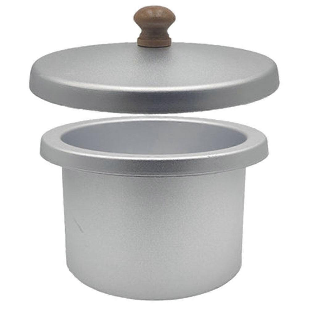 1 Set  Non-stick Wax Melting Container Wax Melting Pot Iron Pot For Wax Heater With Lid