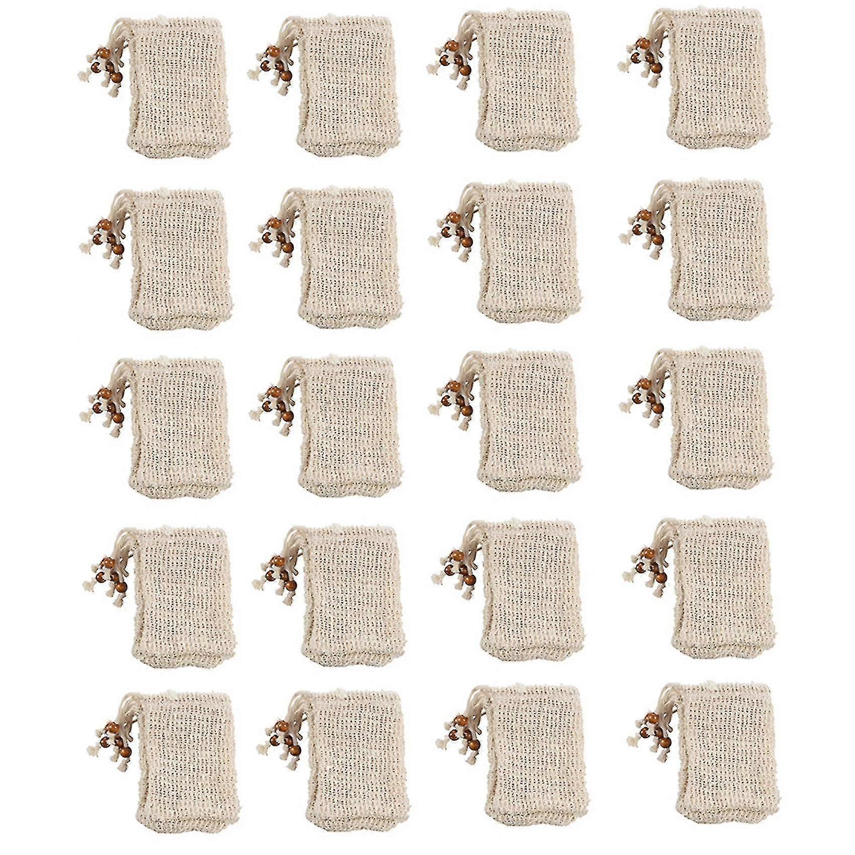 5 Stuks Exfoliërende Zeepzak Natural Soap Saver