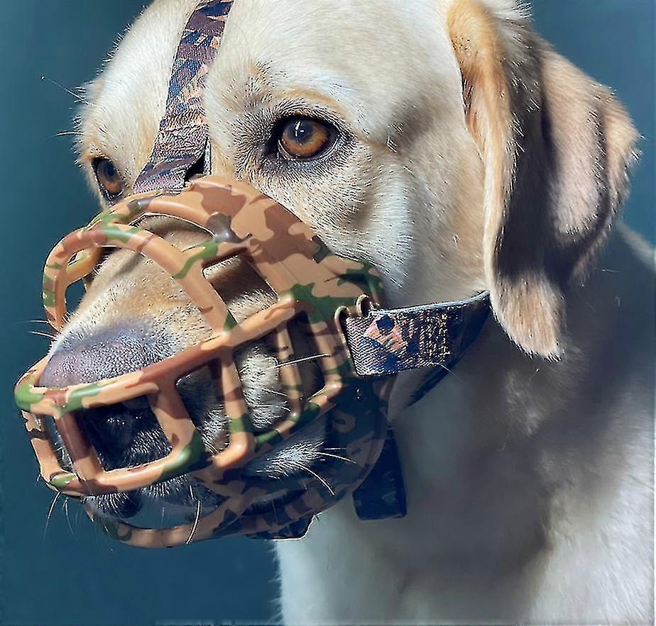 Dog Muzzle Silicone Basket Muzzle Breathable Dog Muzzle To Prevent Biting Barking And Chewing For Active High Quality