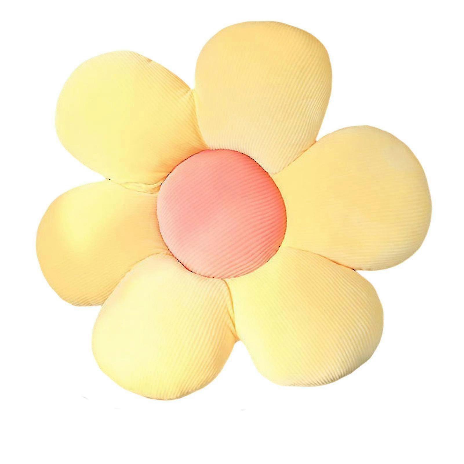 Flower-shaped Lounge Pillow Cute Seating Pad Plush Chair For Reading Lounging Comfy Floor
