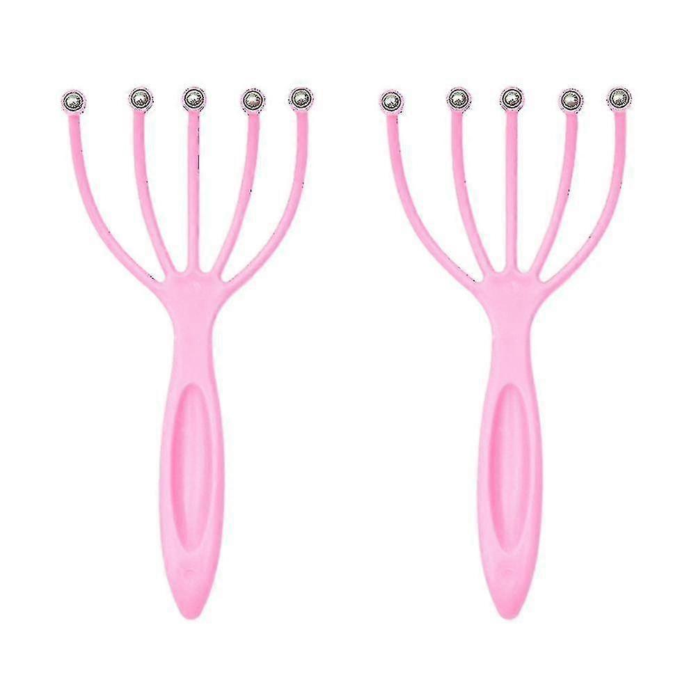Handheld Claw Head Massager For Deep Relaxation In The Office Home Spa. (2-pack)
