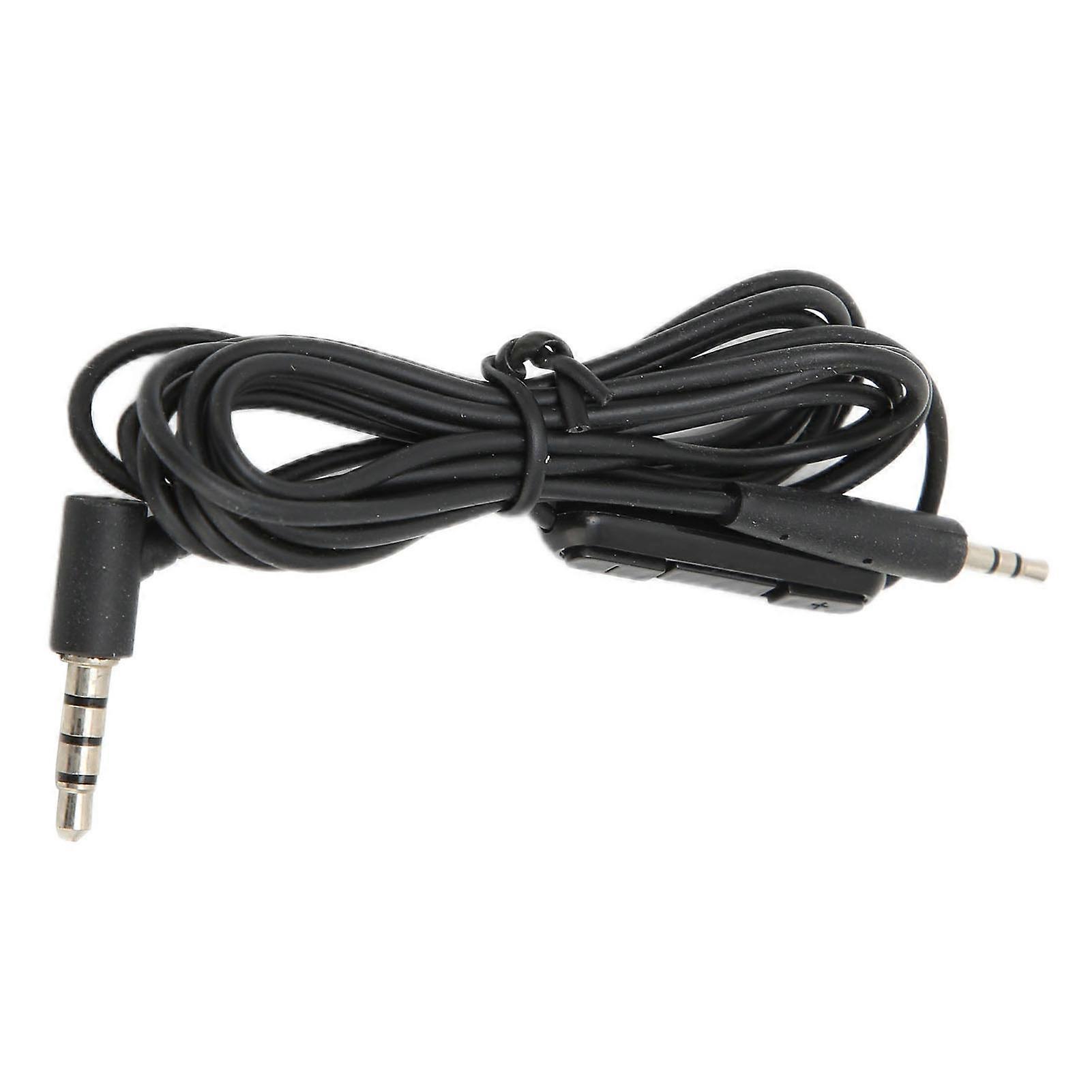 Replacement Headset Audio Cable with Mic Volume Control for On-Ear 2 OE2 OE2i Headphones