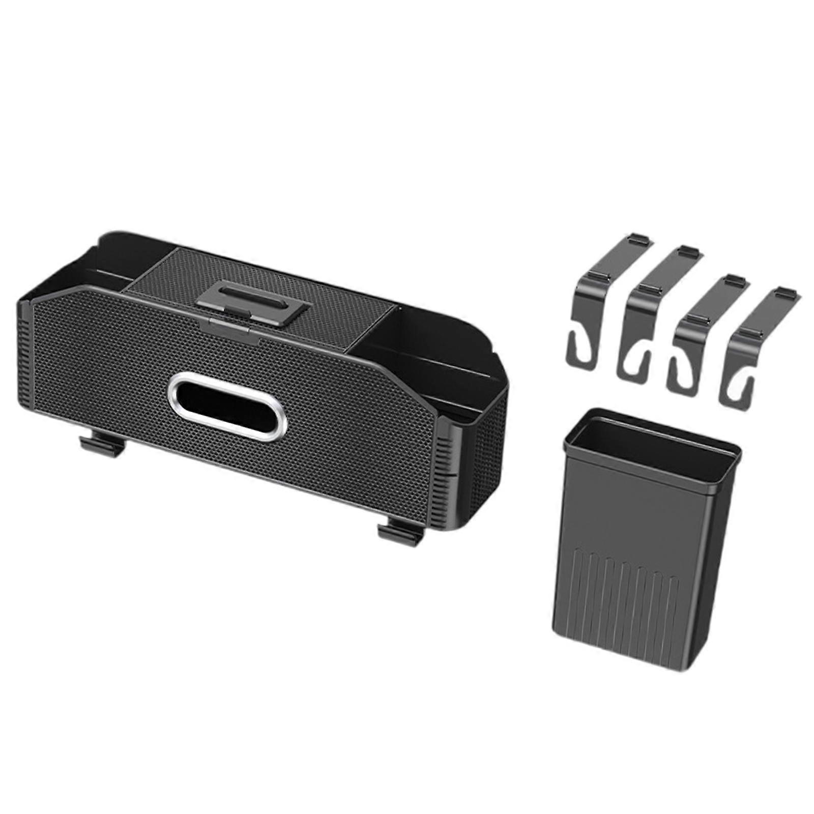 Accessorio per interni auto per auto per auto, camion, SUV con ganci, modello in fibra di carbonio