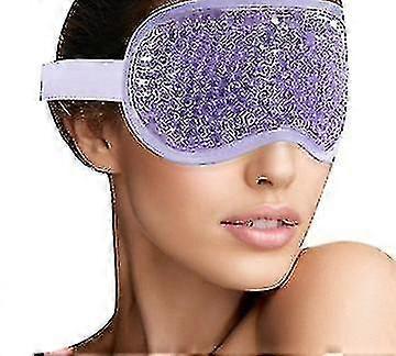 Ice Eye Mask Cold Eye Mask Frozen With Plush Backing For Headache, Migraine, Stress Relief