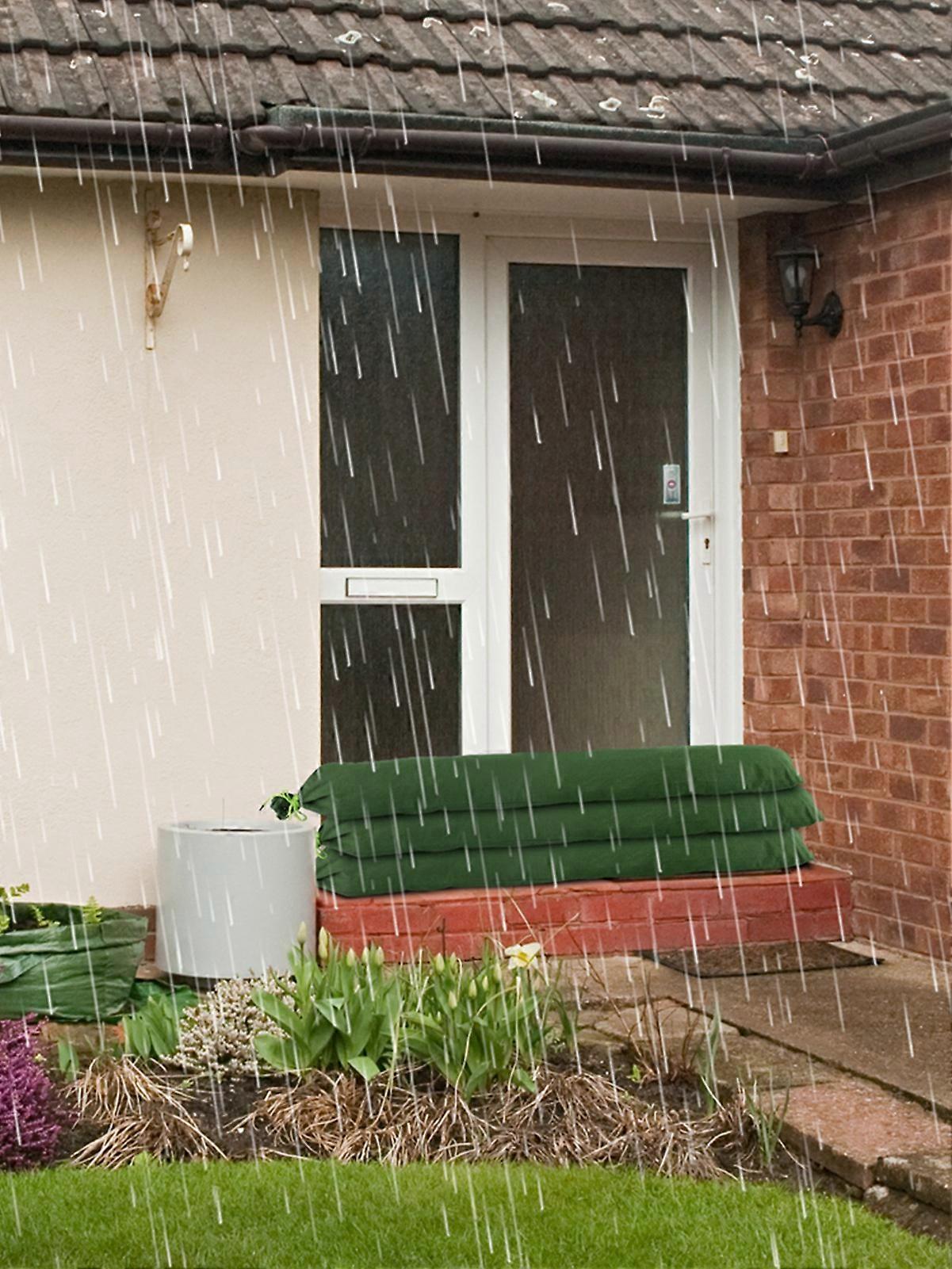 Reusable Canvas Flood Control Sandbag Flood Control Bag with Elastic Band Lengthened Drawstring Sandbagsstyle123