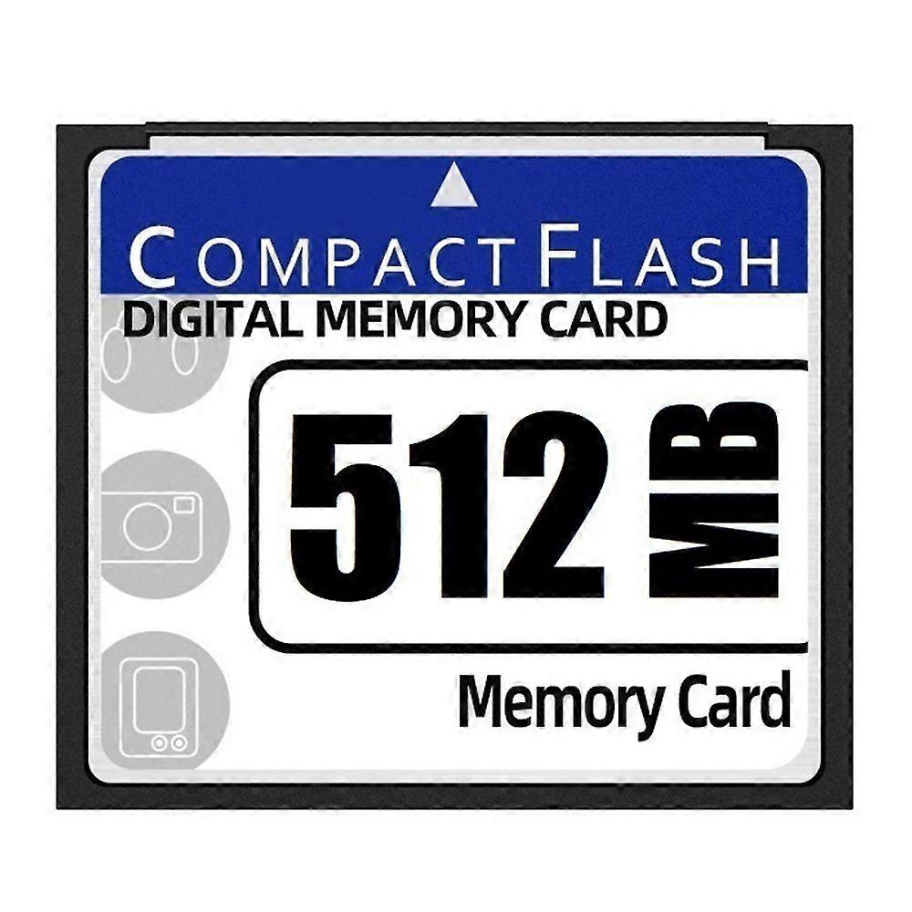 512MB Compact Flash Memory Card compatible with Camera, Advertising Machine, Industrial Computer Card