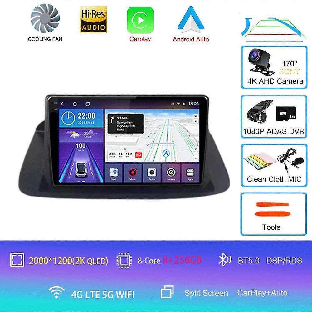 Radio auto Android 14 Carplay Pentru Honda Accord 8 Spirior 2008-2013 Gps Multimedia Video Player Navigație Gps Dsp Wifi+4g Stereo