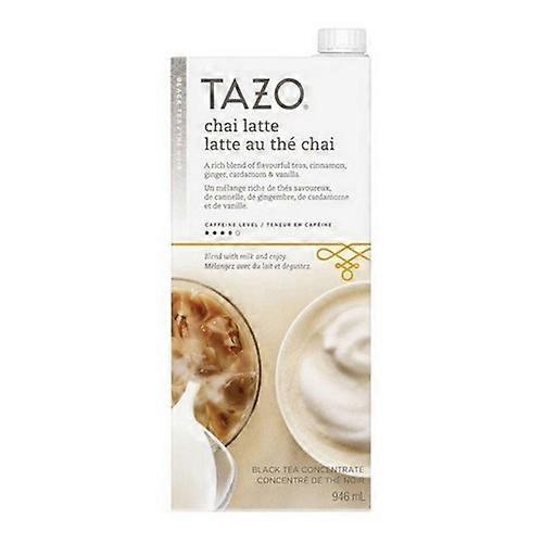 Tazo Black Tea Chai Latte Concentrate, 946 Ml (Case Of 6)