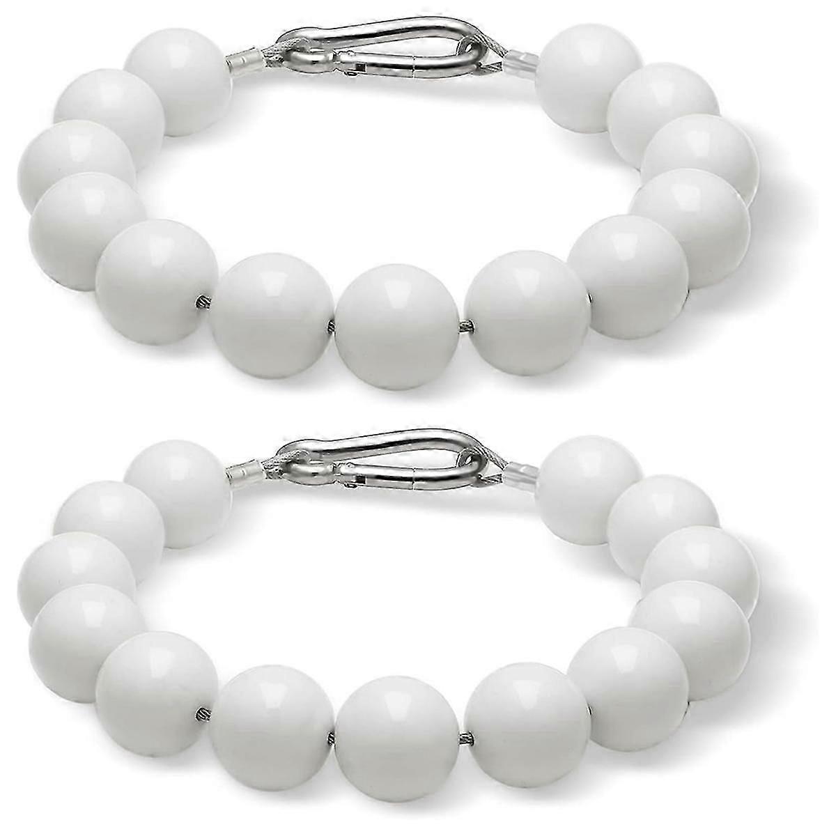 Flagpole Bead Chain Gear Fixing Ring, Beaded Flagpole Ring Accessories, Flagpole Fixing Beads With Super Pulling Force