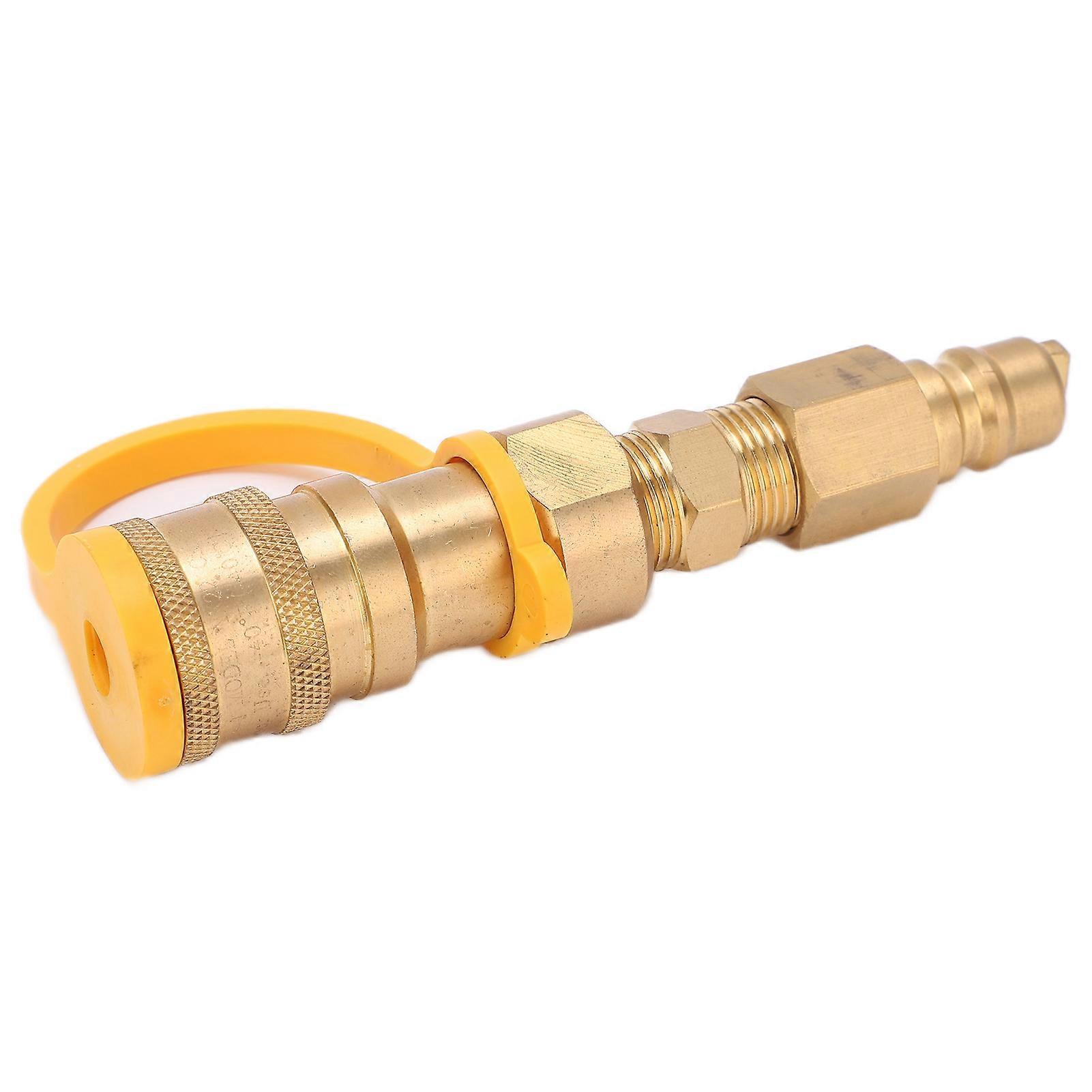 Propane Tank Adapter 3/8in Compact Durable Propane Refill Adapter for Home Use