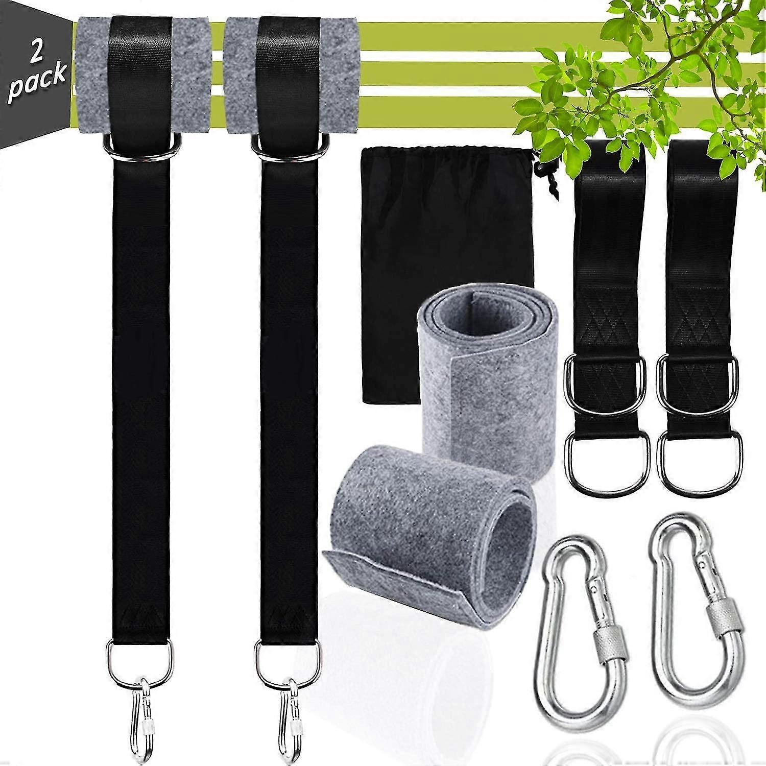Hammock Straps Tree Swing Straps, (set Of 2) Swing Straps Suspension Kit, Hammock Chair Suspension Kit, Hammock Tree Straps, For Tree Swings H