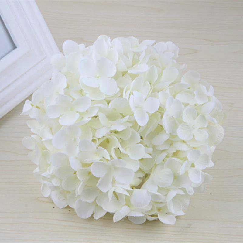 Artificial Dried Flowers Foam Simulation Hydrangea Flower Head DIY Wedding 11 Fork Floral Dropship