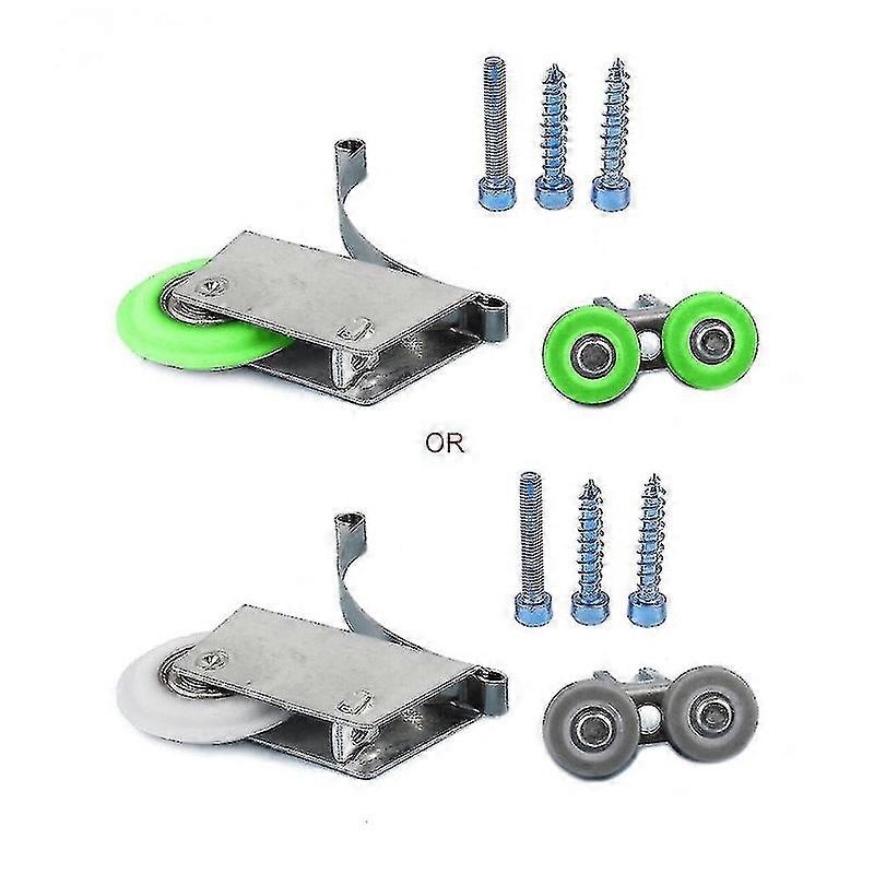 خزانة ملابس انزلاق عجلات الباب بكرات الثقيلة كتم صوت نافذة الأثاث الأجهزة