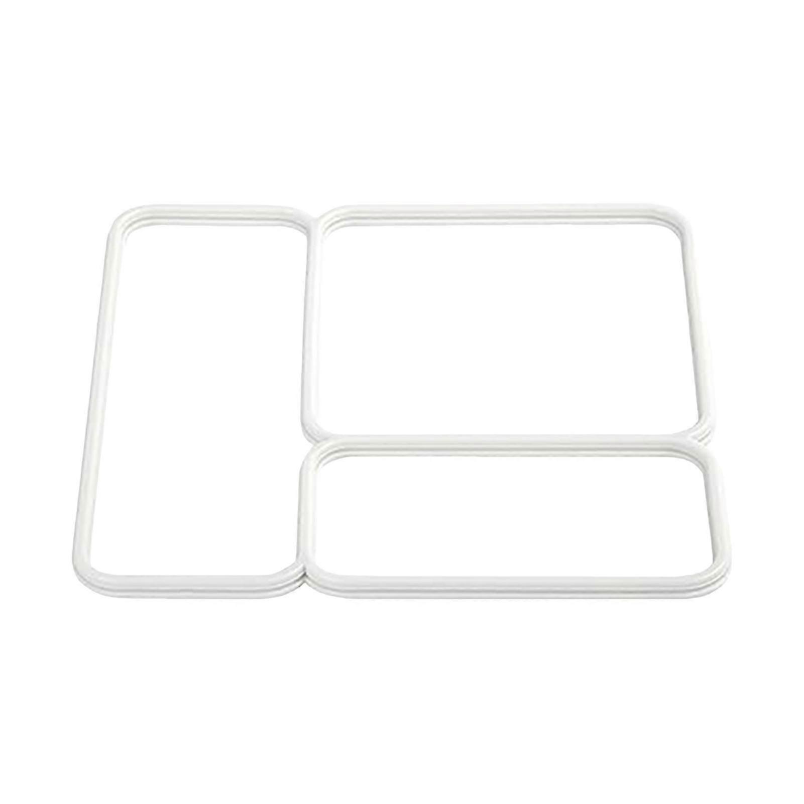 1/2 יחידות אטם אטם מכסה עבור OmieBox התאמה מדויקת חלק חלופי לילדים קופסת אוכל בנטו מבודד מכסה מיכל מזון אטמים