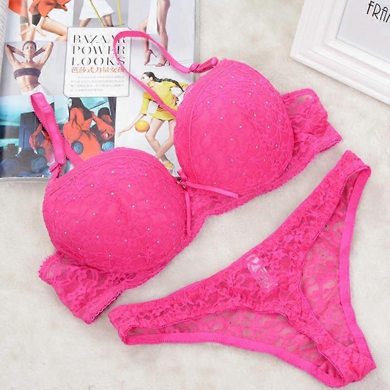 Vrouwen Push Up Ondergoed Set Beha En String Set