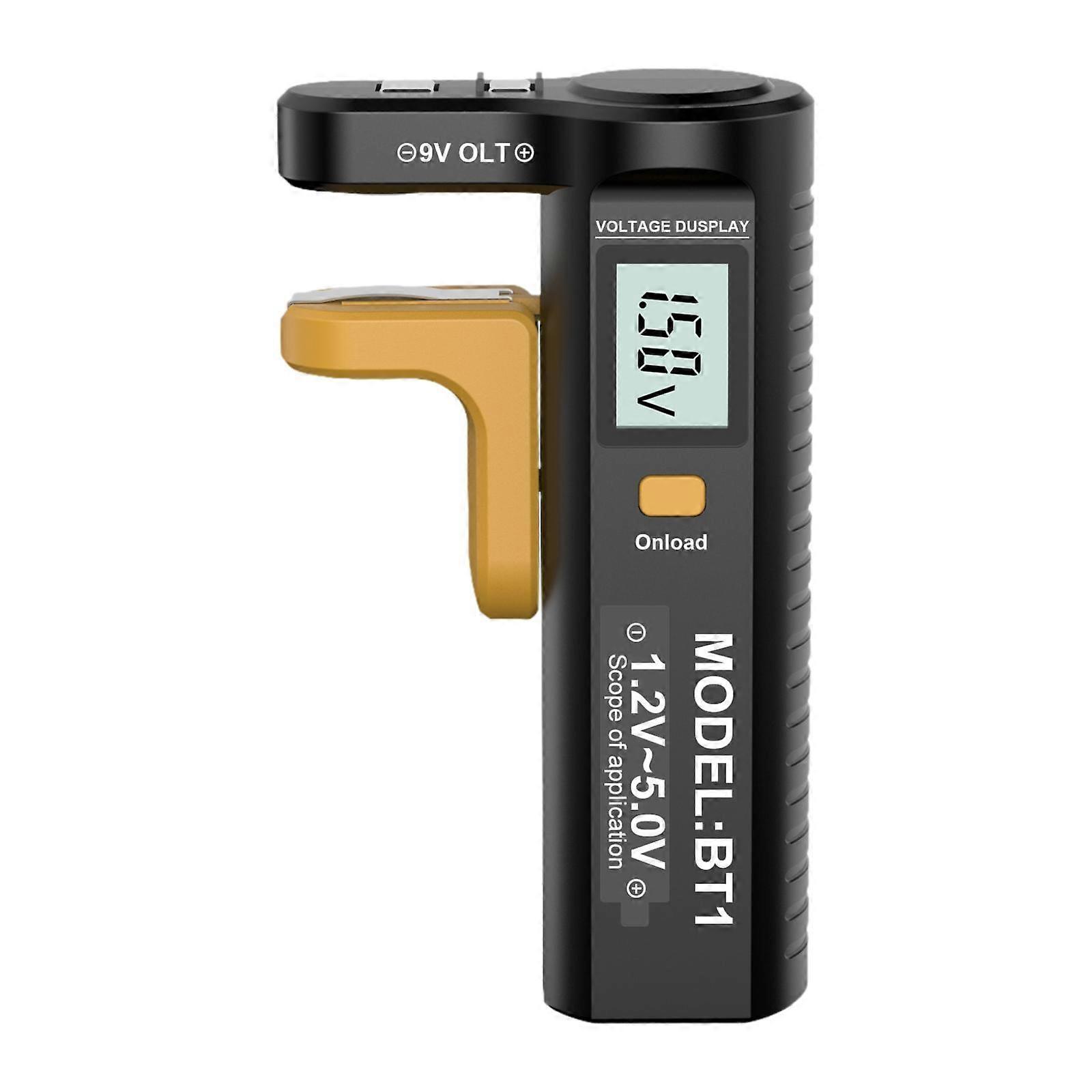 Digital Battery Tester Multipurpose Universal Compact Battery Checker for AA