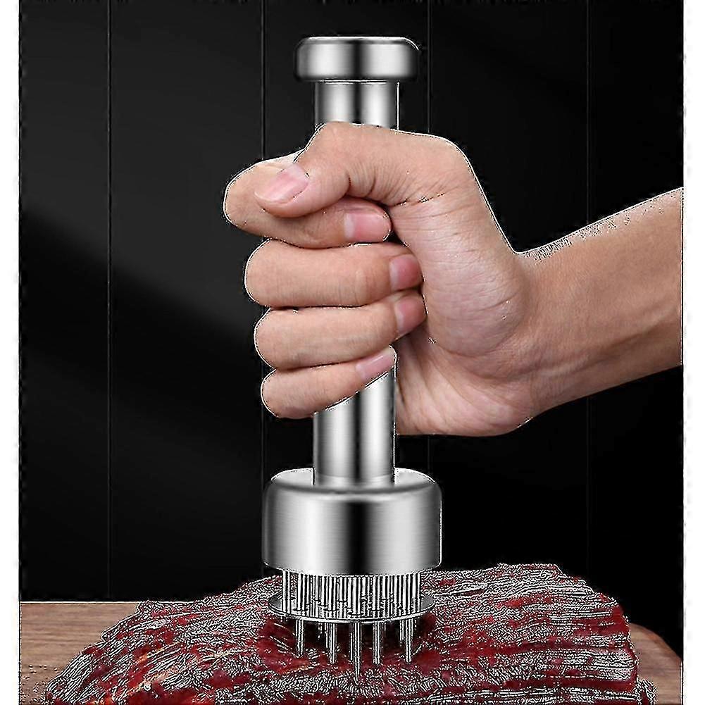 unique Kitchen Meat Tenderizer Tool Stainless Steel Steak Hammer Needle