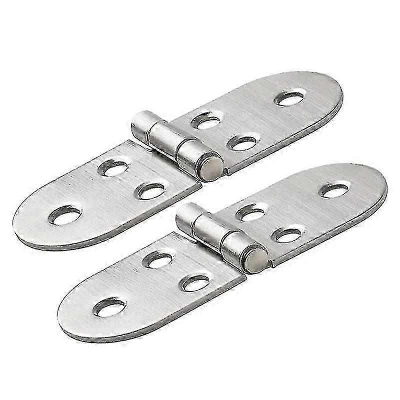 2 יחידות 80 x 30 מ"מ כסף פתח פתח ציר הדלת 180 מעלות סומק הר נירוסטה עבור סירה RV