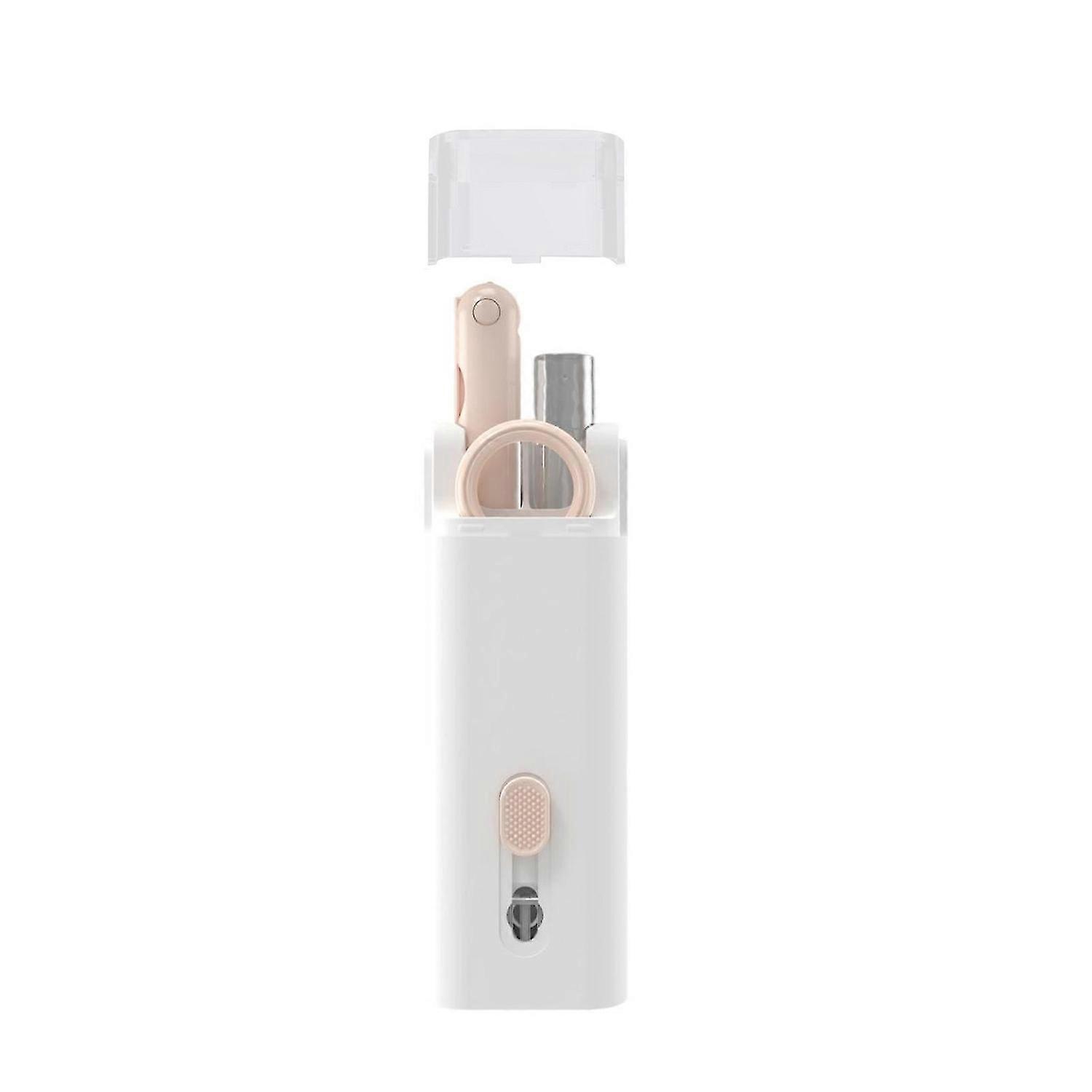 1 Set Double-head Earphone Cleaning Pen Brush Keycap Puller Spray Cloth Bluetooth-compatible Headpho