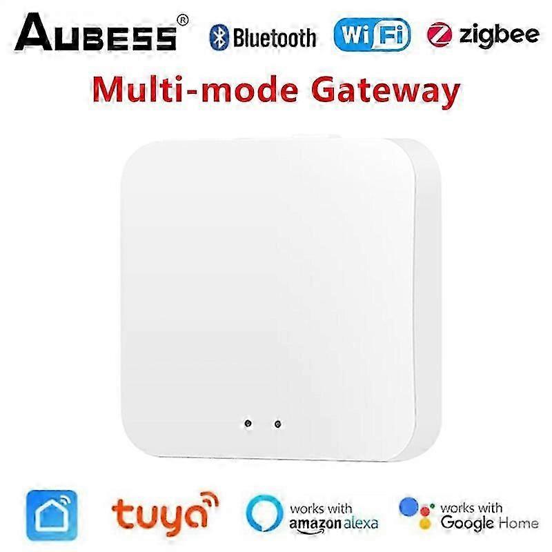 Tuya Smart Gateway Hub Multi-mode WiFi Bluetooth ZigBee Smart Home Bridge APP Wireless