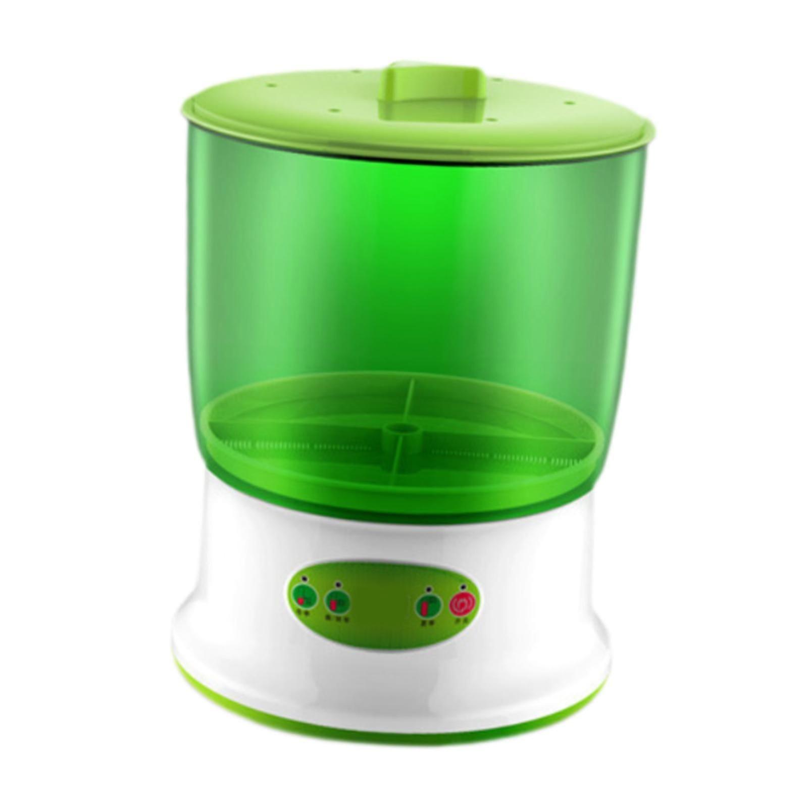 Seed Sprouter Household Hydroponic Germination Bean Sprouts Machine EU Plug Double Layers